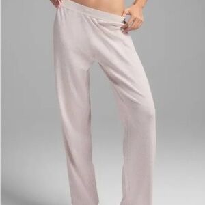 SKIMS cotton rib pant oatmeal heather